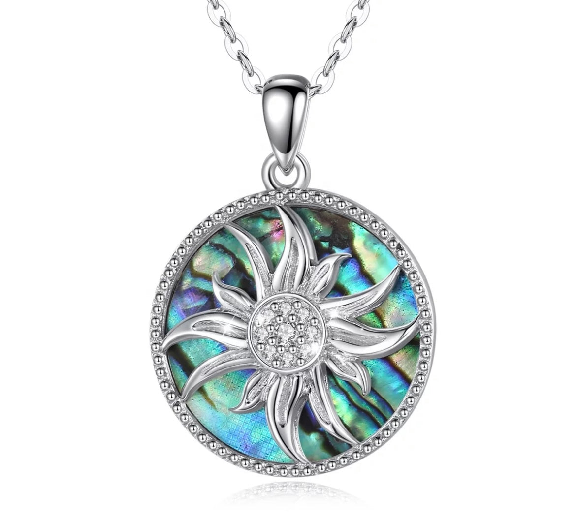 Silver 925 Sun Pendant – Veronica's Jewelry
