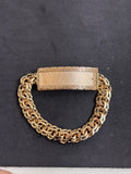 8” 12mm Gold Chino Link Bracelet