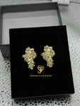 10kt Gold Nugget Earrings