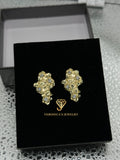 10kt Gold Nugget Earrings