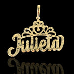 Crown in the middle Name Plate