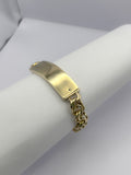 10kt Gold Chino Link Bracelet 45gr