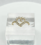 14kt Gold Heart Ring