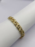 10kt Gold Chino Link Bracelet 45gr