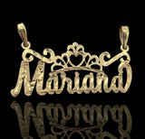 Crown at the top Name Plate