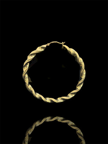 Twisted 10k Gold Goops