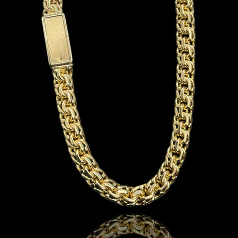 10kt Gold Chino Link Chain 11mm