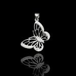 Silver 925 Butterfly Pendant with Zirconia’s