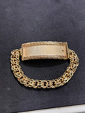 7.5” 10mm Gold Chino Link Bracelet
