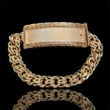 7.5” 10mm Gold Chino Link Bracelet