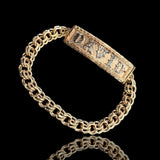 8’’ 8mm Gold Chino Link Bracelet