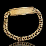 8’’ 8mm Gold Chino Link Bracelet