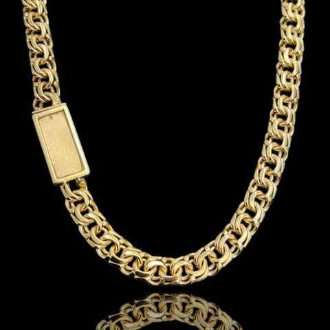 10kt Gold Chino Link Chain 9.6mm