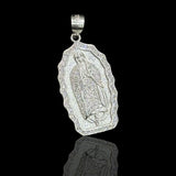 Silver 925 Virgin Mary Pendant A with Zirconia’s