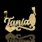 Our Lady of Guadalupe 15 Heart Name Plate