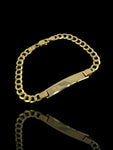 14kt Gold Cuban Link
Child ID bracelet