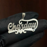 Customized Name Plates (Single Simple Heart Underlining)