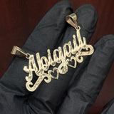 Customized Name Plates (Double Heart Underlining)
