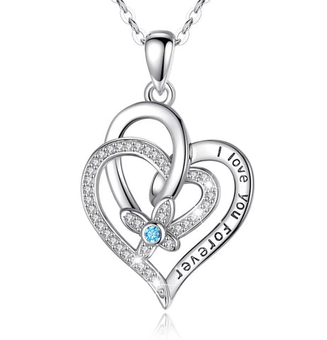 Silver 925 I Love You Forever Pendant