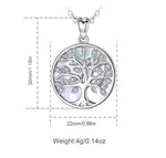 Silver 925 Tree of life Pendant with Zirconia’s